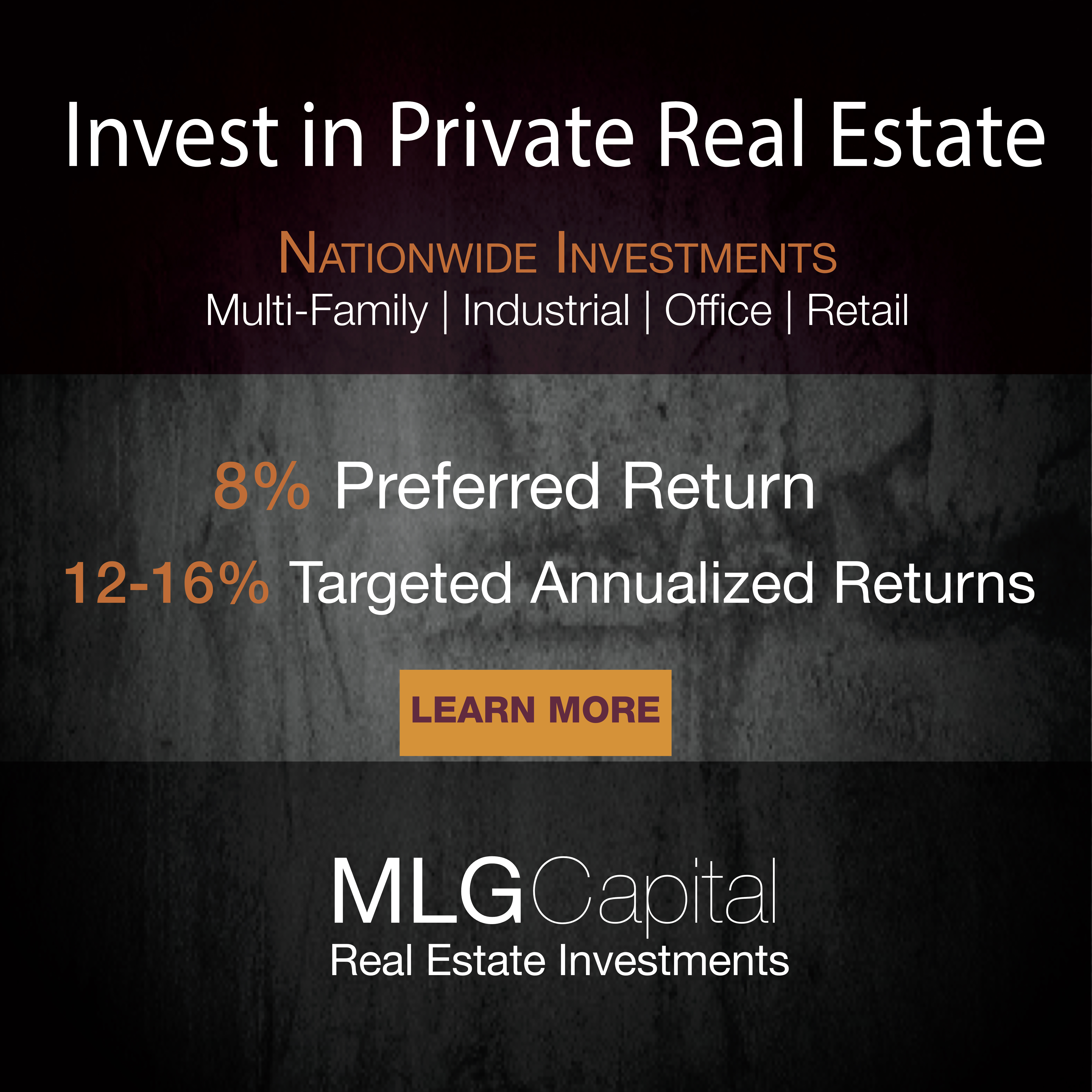 MLG capital invest in private real estate