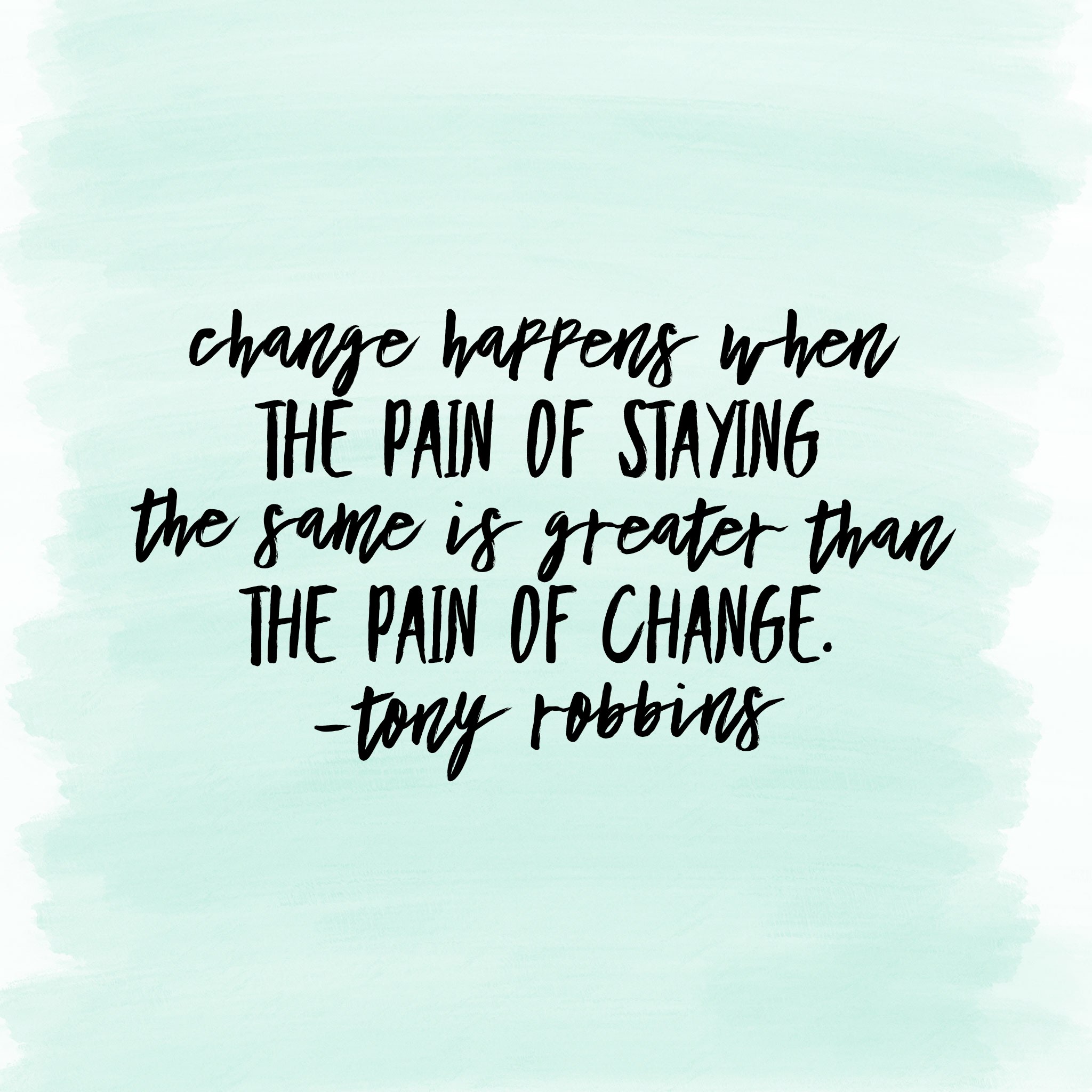 Tony Robbins inspirational motivational quote