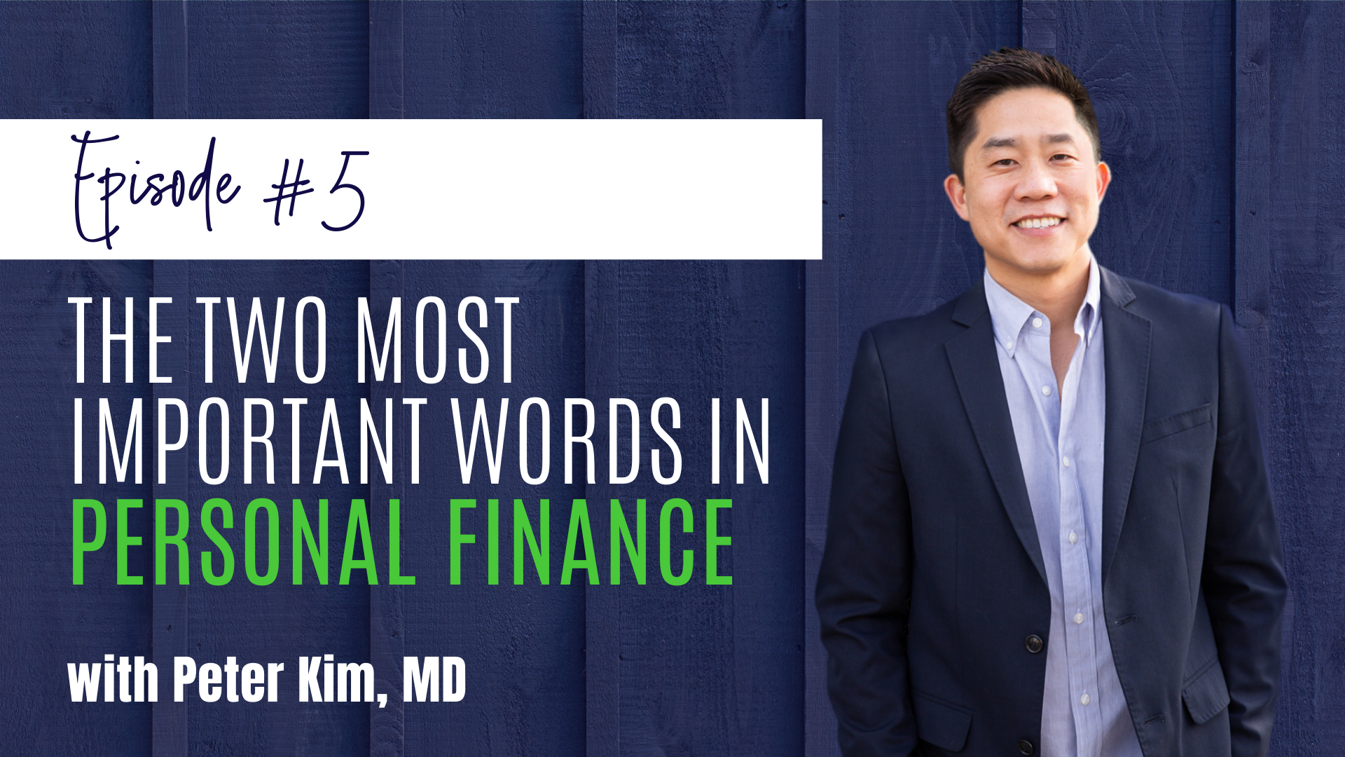 The Two Most Important Words In Personal Finance