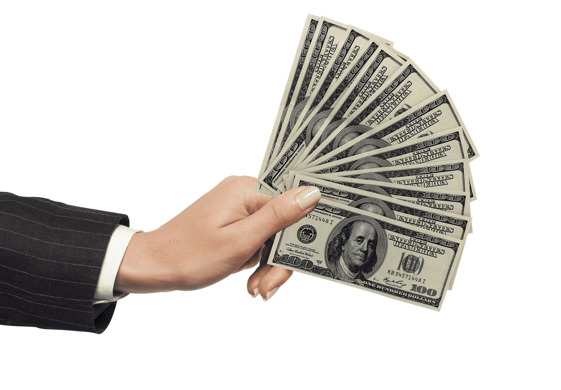 cash in hand png