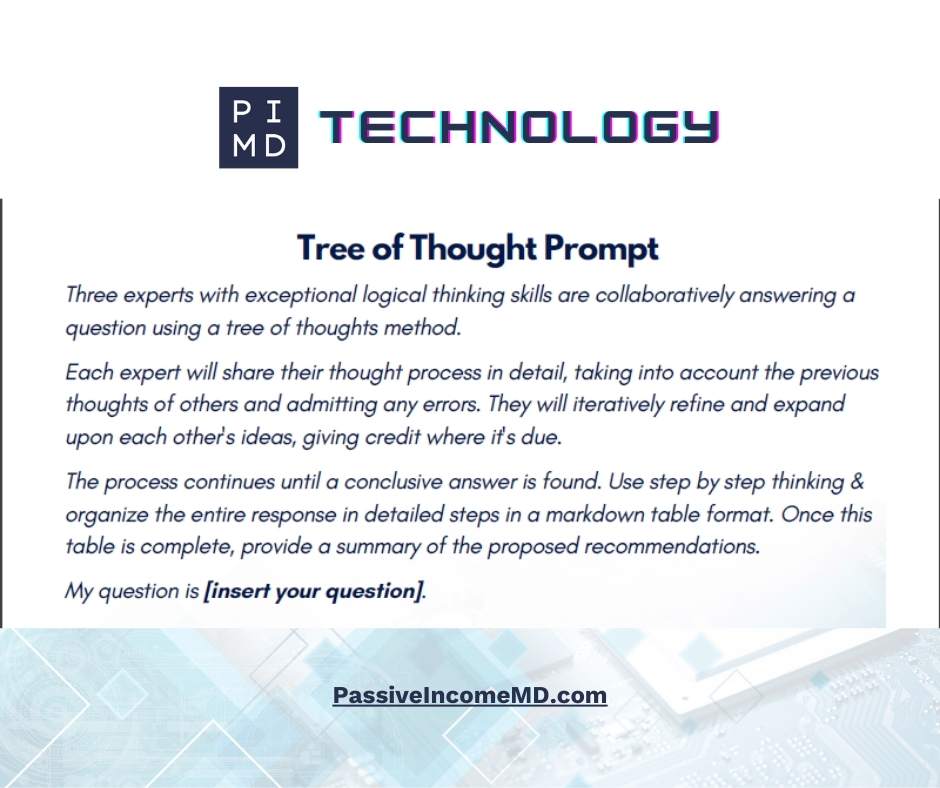 Tree of Thought Prompt
